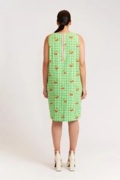 Goldy Dress In Emerald Cherry -Deux Amies Shop alessandra dresses goldy dress in emerald cherry 39881611968806