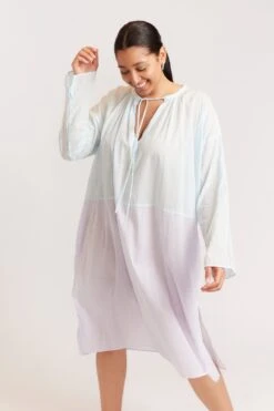 Haze Dress In Water Voile By Sandy Pants -Deux Amies Shop alessandra dresses haze dress in water voile 40041012461862
