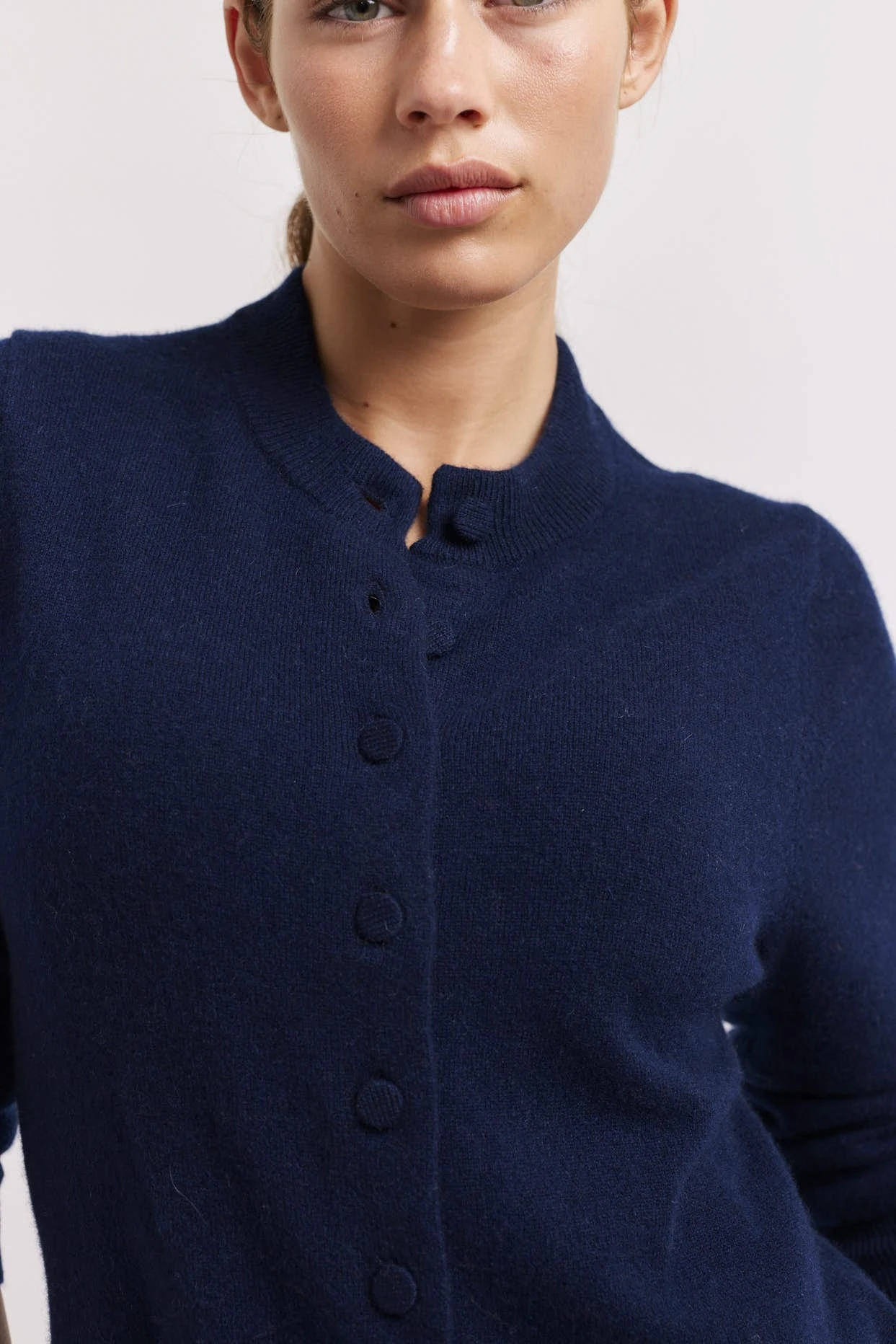 Nimbus Cashmere Jacket Dress In Navy 4 Nimbus Cashmere Jacket Dress In Navy - Image 4