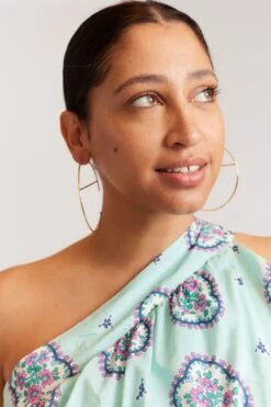 Olympia Dress In Pale Blue Mosaic 12 Olympia Dress In Pale Blue Mosaic -Deux Amies Shop alessandra dresses olympia dress in pale blue mozaic 40010041426214