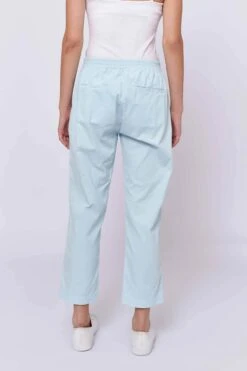 Tuxedo Pant In Baby Blue Corduroy -Deux Amies Shop alessandra pants tuxedo pant in baby blue corduroy 30614739910710