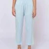 Tuxedo Pant In Baby Blue Corduroy
