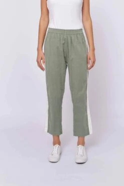 Tuxedo Pant In Sage Corduroy