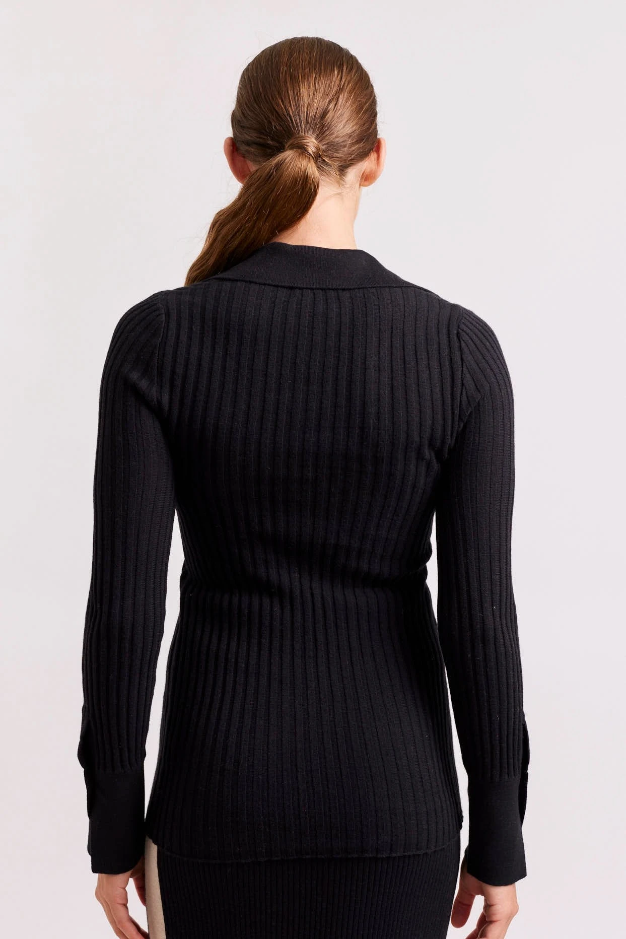 Celine Cotton Cashmere Top In Black 7 Celine Cotton Cashmere Top In Black - Image 7