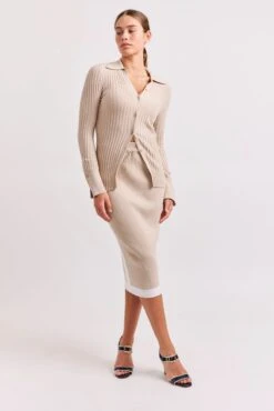 Celine Cotton Cashmere Top In Vellum -Deux Amies Shop alessandra shirts celine cotton cashmere top in vellum 41476388520230