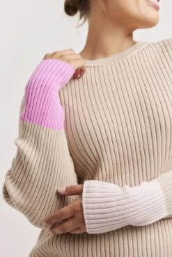 Eclair Cotton Cashmere Top In Vellum -Deux Amies Shop alessandra shirts eclair cotton cashmere top in vellum 41476429938982