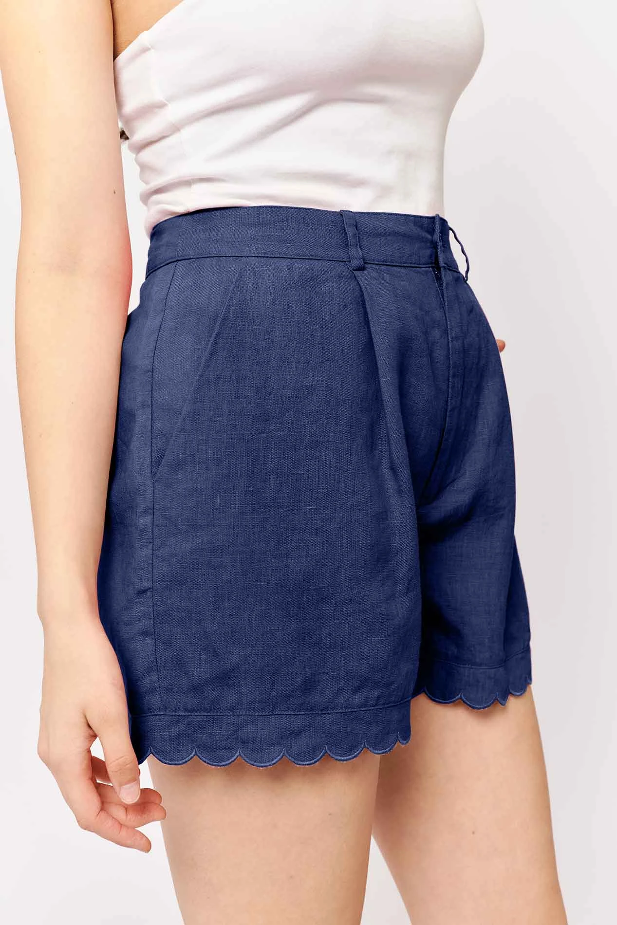 Mod Short In Coastal Linen 2 Mod Short In Coastal Linen - Image 2