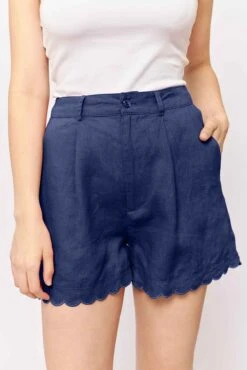 Mod Short In Coastal Linen