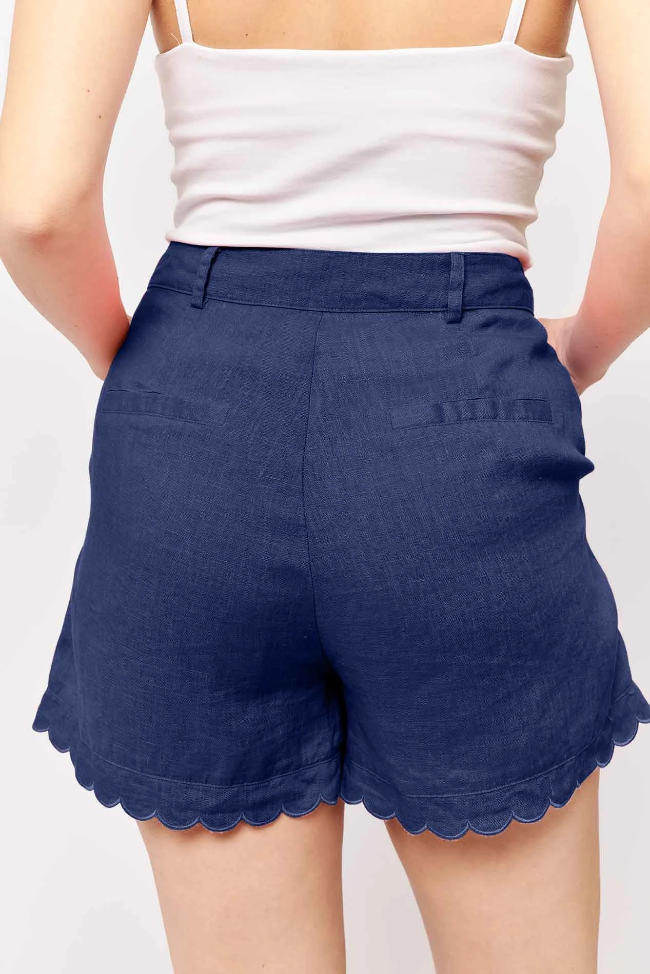 Mod Short In Coastal Linen 3 Mod Short In Coastal Linen - Image 3