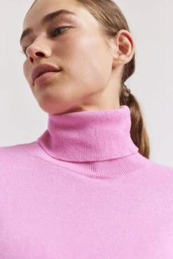 A Polo Bay Cotton Cashmere Sweater In Lipstick 11 A Polo Bay Cotton Cashmere Sweater In Lipstick -Deux Amies Shop alessandra sweater a polo bay cotton cashmere sweater in lipstick 41311978520870
