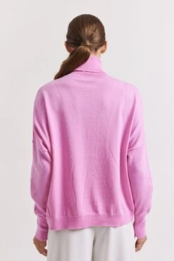 A Polo Bay Cotton Cashmere Sweater In Lipstick 13 A Polo Bay Cotton Cashmere Sweater In Lipstick -Deux Amies Shop alessandra sweater a polo bay cotton cashmere sweater in lipstick 41311979372838