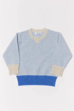 Baby Cashmere Sweater In Water