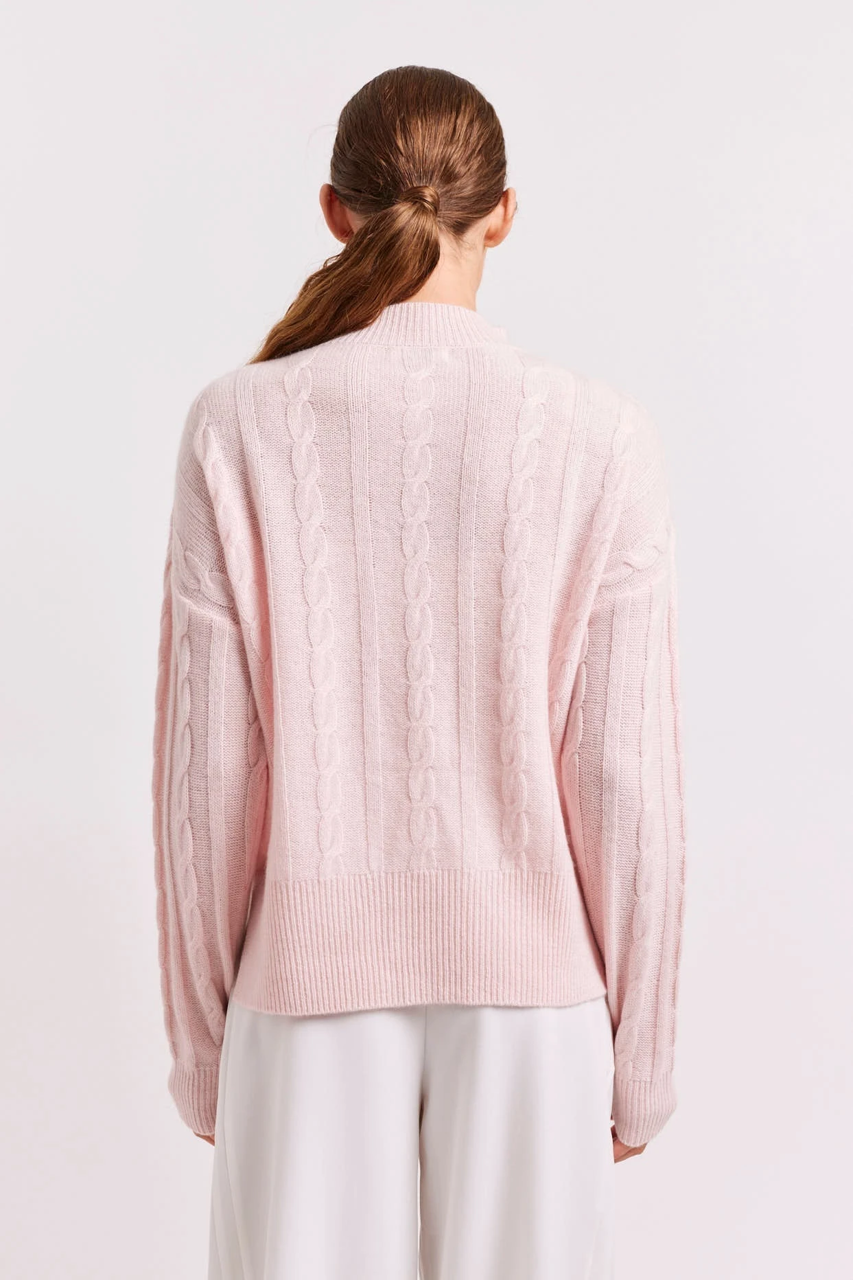Colbie Cashmere Sweater In Ballet 5 Colbie Cashmere Sweater In Ballet - Image 5