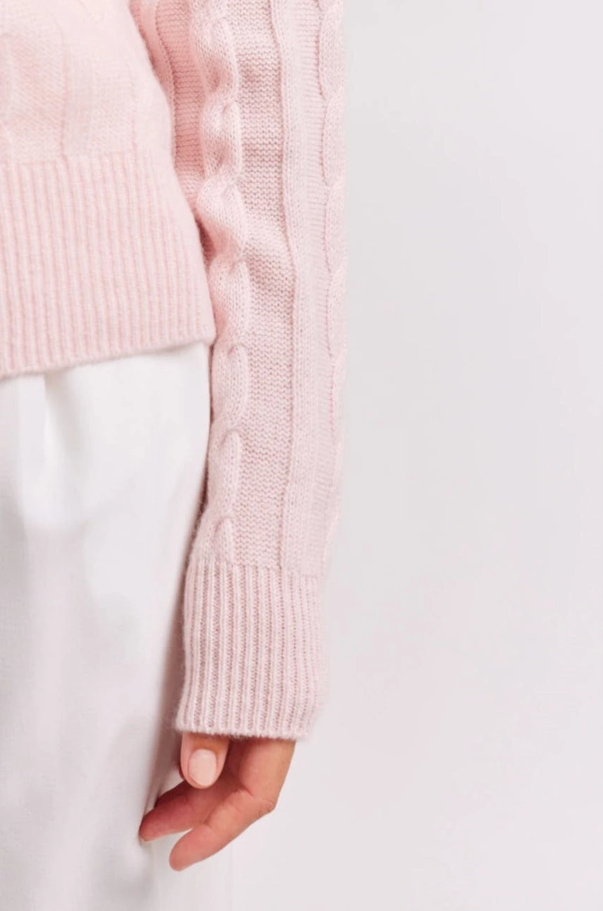 Colbie Cashmere Sweater In Ballet 4 Colbie Cashmere Sweater In Ballet - Image 4