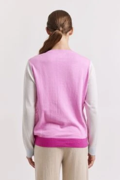 Eton Cotton Cashmere Sweater In Lipstick 9 Eton Cotton Cashmere Sweater In Lipstick -Deux Amies Shop alessandra sweater eton cotton cashmere sweater in lipstick 41322431873318