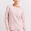 Fifi Crew Cashmere Sweater In Ballet