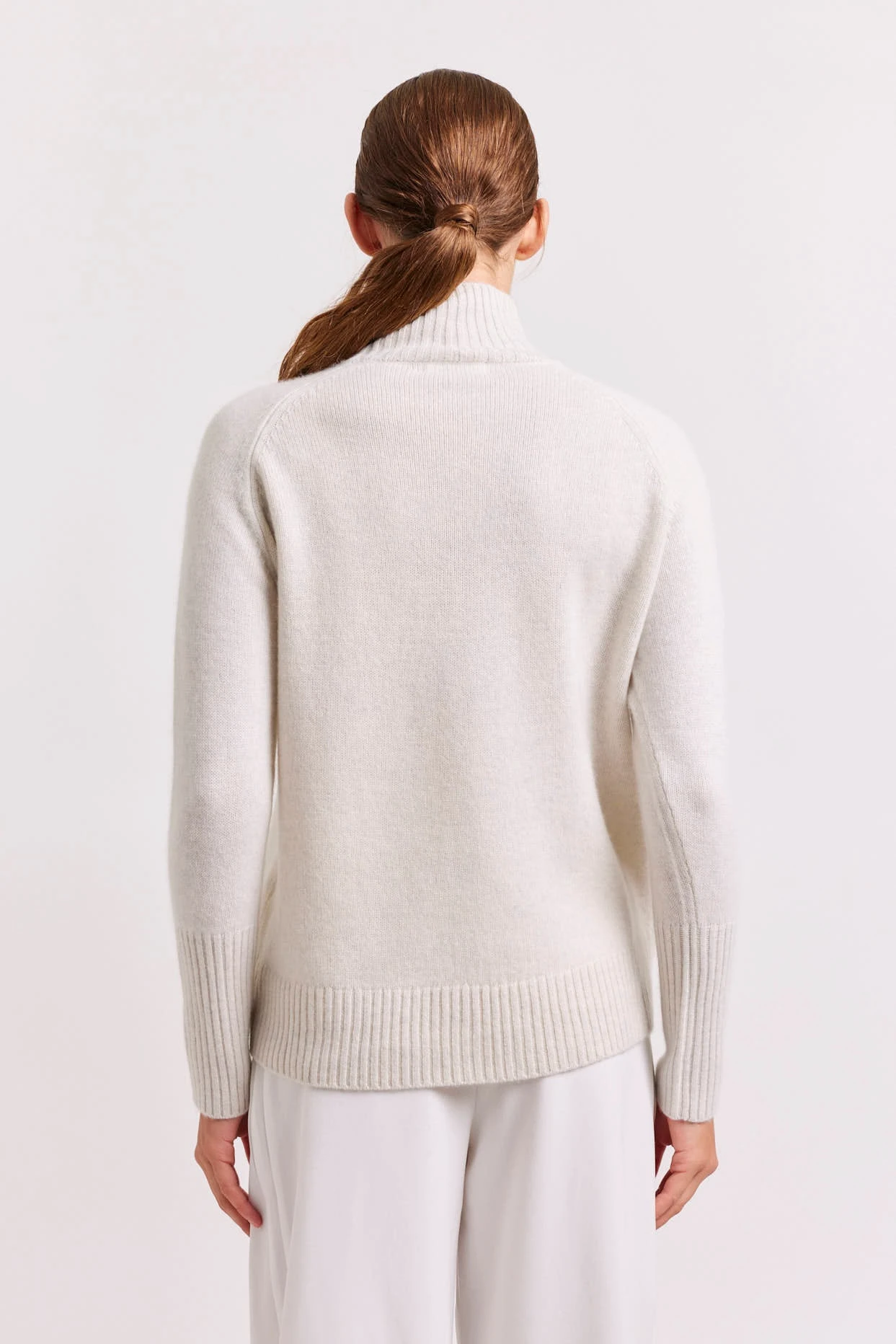 Fifi Polo Cashmere Sweater In Chiffon 5 Fifi Polo Cashmere Sweater In Chiffon - Image 5