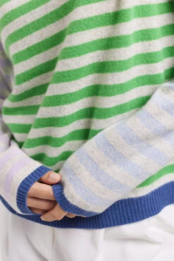 Henley Cashmere Sweater In Lime Green -Deux Amies Shop alessandra sweater henley cashmere sweater in lime green 41227967955238