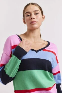 Parfait V-Neck Cotton Cashmere Sweater In Pine 8 Parfait V-Neck Cotton Cashmere Sweater In Pine -Deux Amies Shop alessandra sweater parfait v neck cotton cashmere sweater in pine 41312889536806